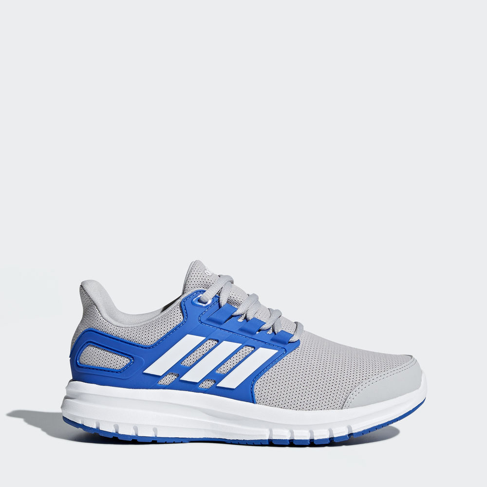 Adidas Energy Cloud 2 - παπουτσια για τρεξιμο για αγορια - Γκρι/Ασπρα/Μπλε,Μέγεθος: EU 27 – 39 1/3 (